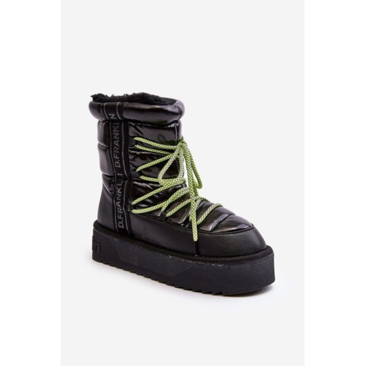 Sniego batai ant storo pado DFranklin DFSH371007 Black