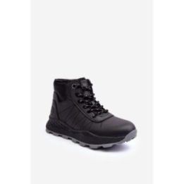 Vaikiški šilti trekingo batai Black Big Star MM374203