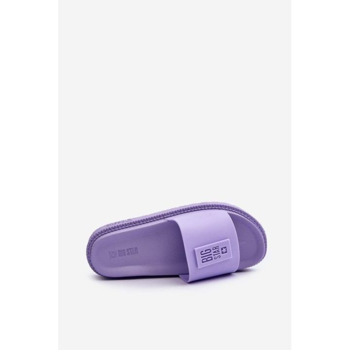 Šlepetės Big Star LL274426 Purple
