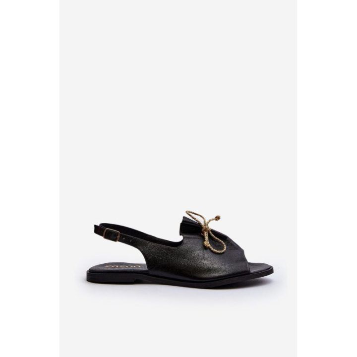 Plokšti sandalai Zazoo 2898 Black