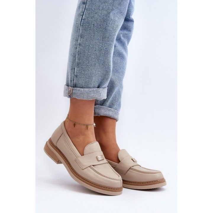 Mokasinai Step In Style – tamsiai smėlio