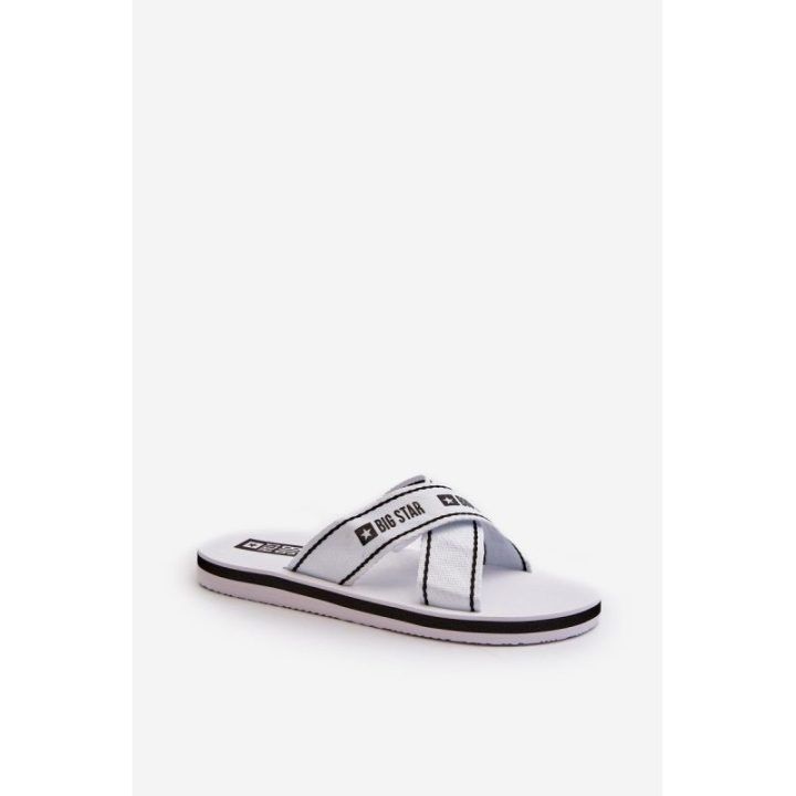 Šlepetės su putų padu Big Star NN274A509 White