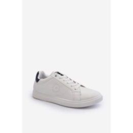 Žemi vyriški sportbačiai Eco Leather Big Star NN174282 White