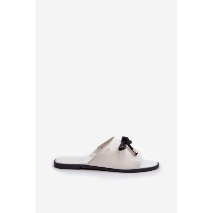 Moteriški ekologiškos odos sandalai Big Star NN274067 White