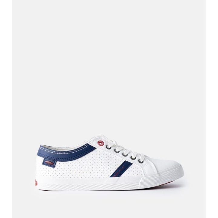 Baltos spalvos vyriški sportiniai bateliai CROSS JEANS