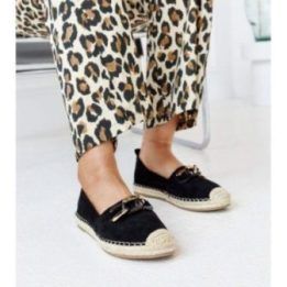 Juodos espadrilės su Radwan grandinėle