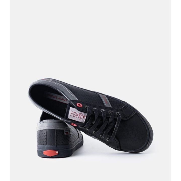 Juodos spalvos vyriški sportiniai bateliai CROSS JEANS