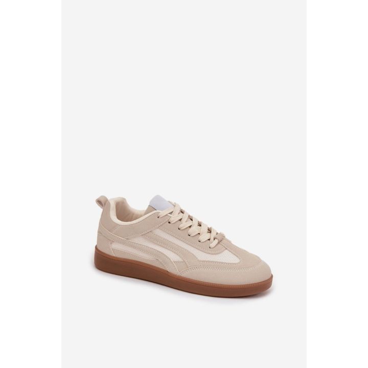 Smėlio spalvos sportiniai bateliai Step in style