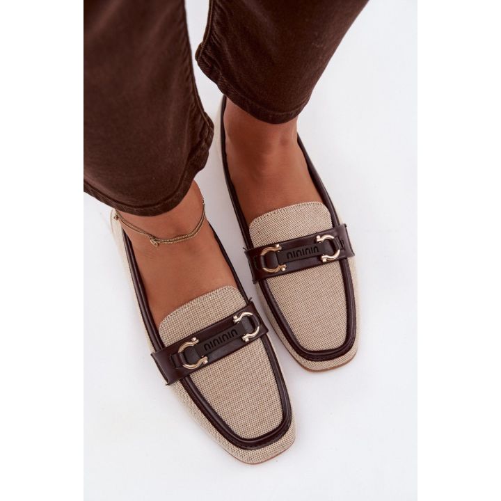 Mokasinai su dekoratyvine sagtimi Step in style