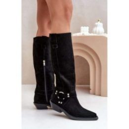 Kaubojiški batai Step In Style – juoda