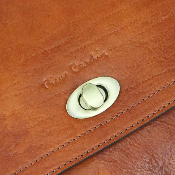 Natūralios odos rankinė per petį Pierre Cardin