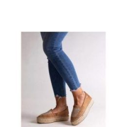 Espadrilės Solea – kupranugario / ruda