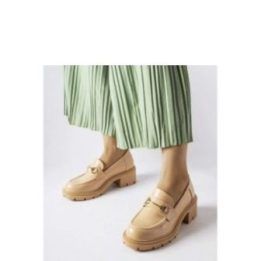 Odiniai loaferiai Solea – smėlinė