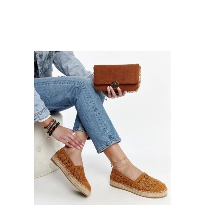 Moteriškos espadrilės Solea – kupranugario / ruda