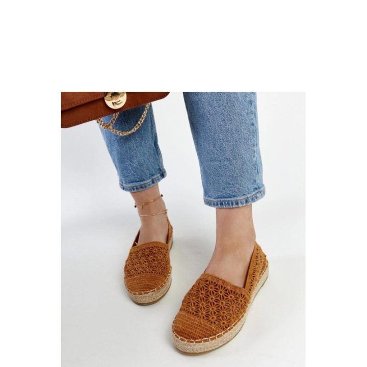 Moteriškos espadrilės Solea – kupranugario / ruda
