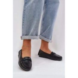 Odiniai mokasinai Step In Style – juoda
