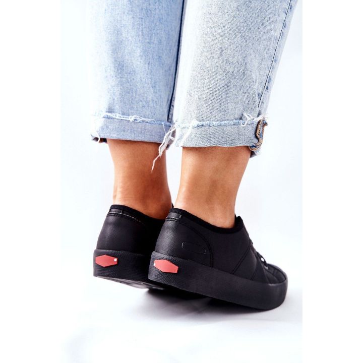 Moteriški sportbačiai Cross Jeans, juodi