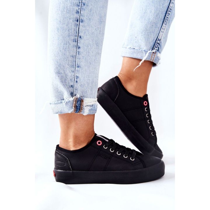 Moteriški sportbačiai Cross Jeans, juodi