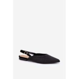 Balerinos bateliai Step In Style – juoda