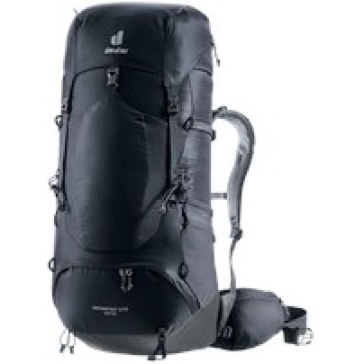 Trekkingo kuprinė Deuter Aircontact Lite 50 + 10, juoda