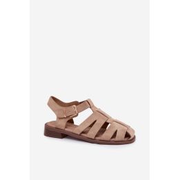 Smėlio spalvos basutės Step in style
