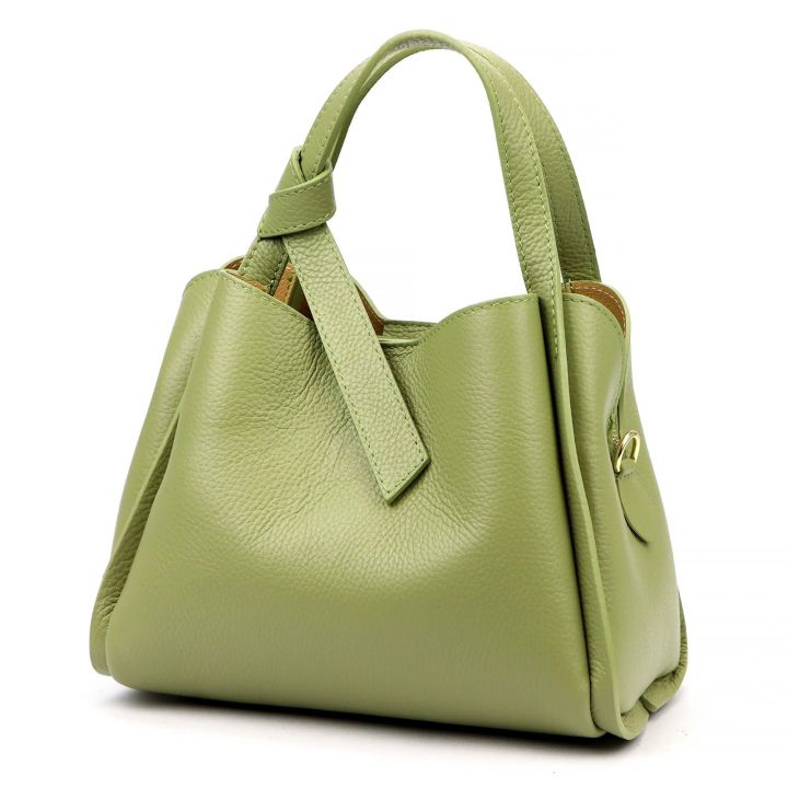 Natūralios odos rankinė per petį Luka
