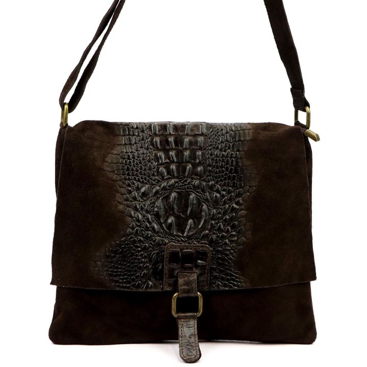 Natūralios odos rankinė per petį Gregorio