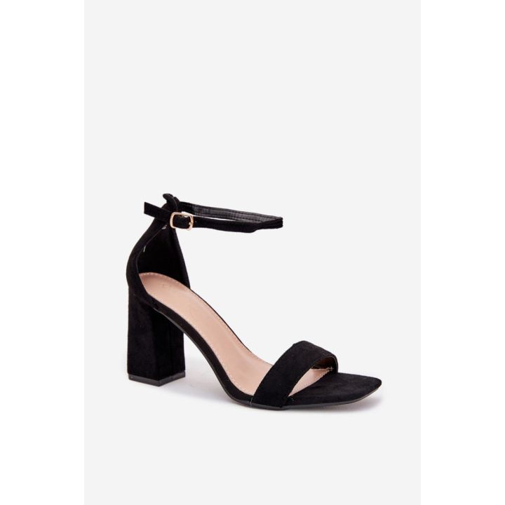 Juodos basutės su kulnu Step in style
