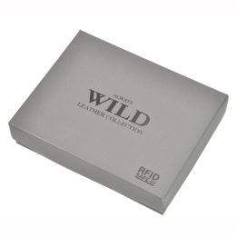 Vyriška natūralios odos RFID piniginė Wild