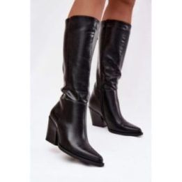 Aulinukai elegantiško kirpimo Step In Style – juoda