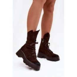 Aulinukai zomšiniai Bootie Step In Style – ruda