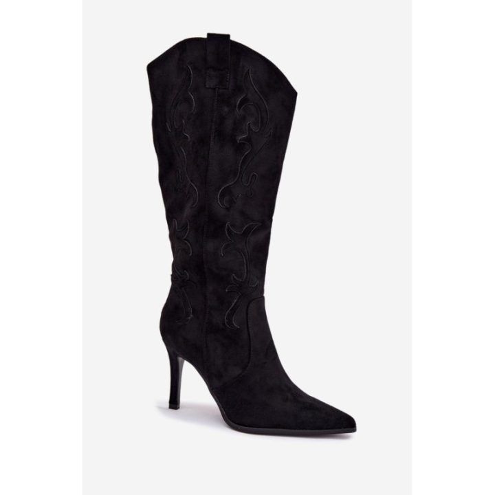 Ilgaauliai batai Step Step In Style – juoda