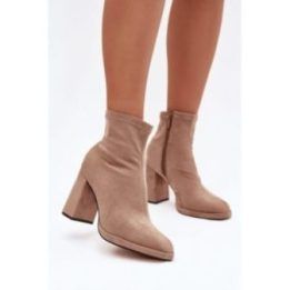 Ilgaauliai batai Step In Style – smėlio