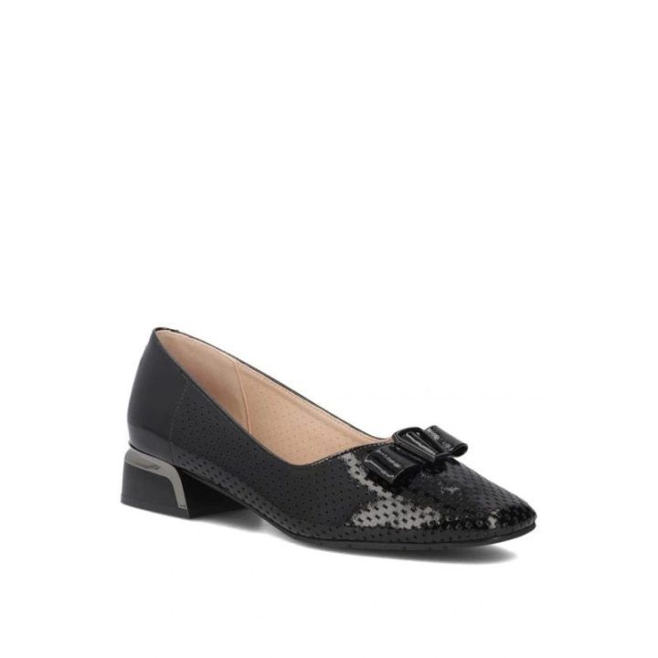Moteriški bateliai Solea (226038) – natūrali oda, 3 cm kulnas