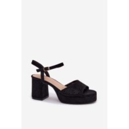 Moteriški sandalai su 8 cm kulnu 36–41