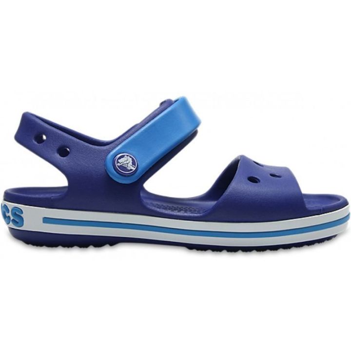 Moteriškos Crocs sandalų tipo šlepetės, mėlynos