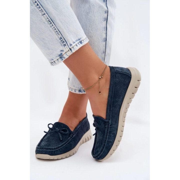 Moteriški nubukiniai mokasinai Vinceza Step in Style
