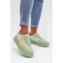 Mėtų spalvos sportiniai bateliai Step in style