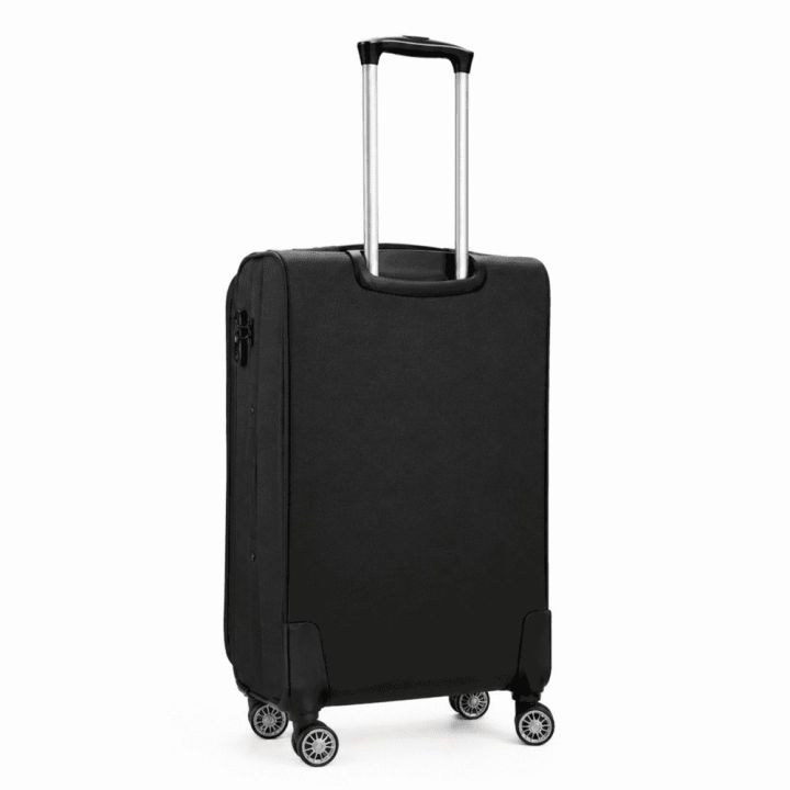 Juodas vidutinis kelioninis lagaminas Solier STL1801 55 l