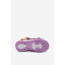 Mergaičių odinės basutės Bartek 84413-85, violetinės