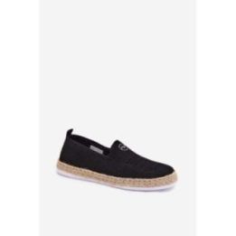 Balerinos iš audinio Step In Style – juoda