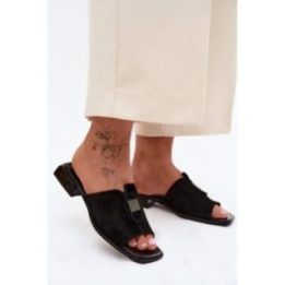 Natūralios odos basutės Step In Style – juoda