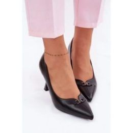 Aukštakulniai bateliai Vinceza Step In Style – juoda