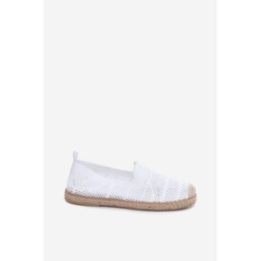Baltos espadrilės Candessa Boto