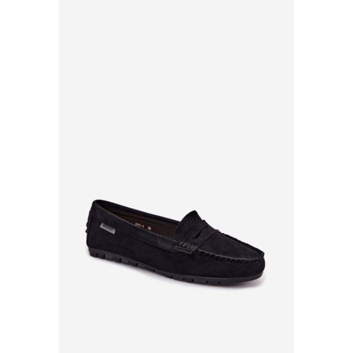 Moteriški zomšos imitacijos mokasinai Step in style