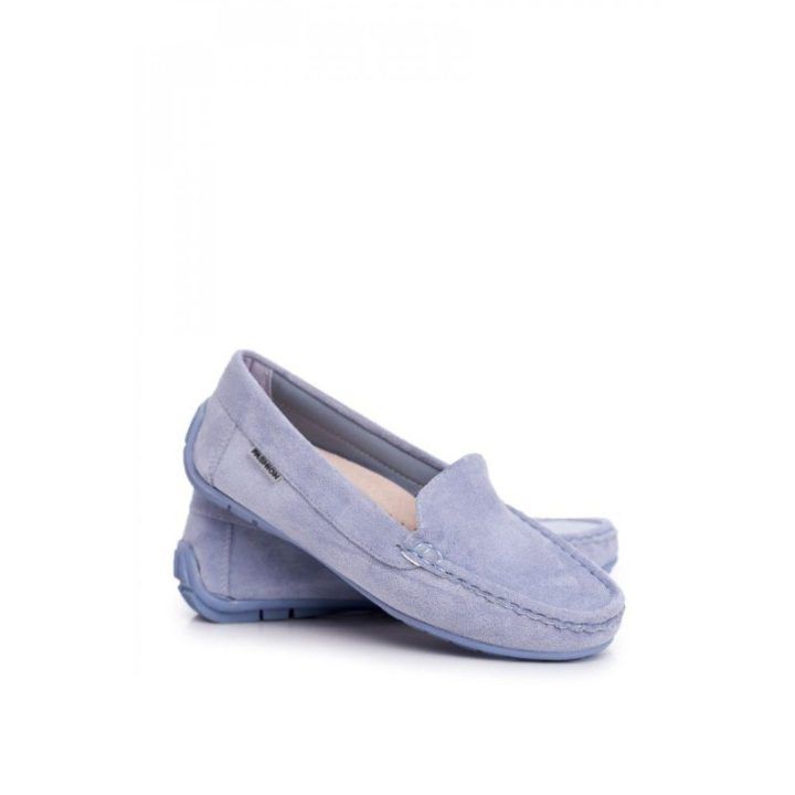 Mėlynos mokasinai Step in style