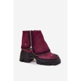 Bordo spalvos aulinukai Step in style
