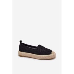 Juodos espadrilės Step in style