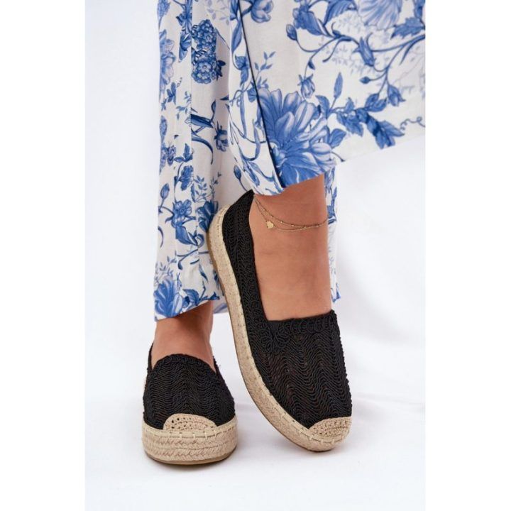 Juodos espadrilės Step in style