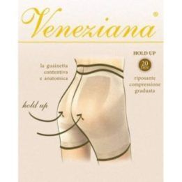 Prilaikyti pėdkelnes 20 Veneziana – juoda